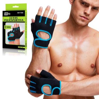 Imagem de Luva De Academia para Treino Musculação Exercício Funcional Ajustável 