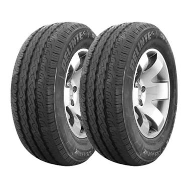 Imagem de Kit 2 Pneus Delinte Aro 16C 225/65 R16C DV2+ 8 Lonas 112/110T