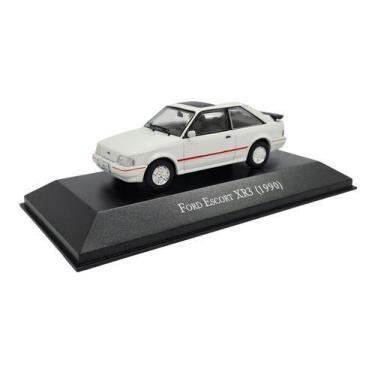 Imagem de Miniatura Ford Escort Xr3 1990 Metal 1:43 - Planeta Deagostini, Branco