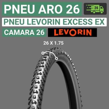 Imagem de Pneu Aro 26 Bicicleta Pneu de Bicicleta Aro 26 Pneu Levorin Excesss Ex