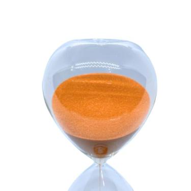 Imagem de Ampulheta de Vidro Temporizador De Areia 5 10 30 60 Minutos Conta Tempo(Terracota 10)