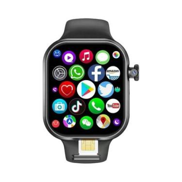 Imagem de Relógio Inteligente 4G LTE Android 128GB De Armazenamento GPS WiFi Tel