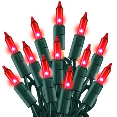 Imagem de String Lights Dazzle Bright 6 m, 100% incandescente, impermeável, 120 