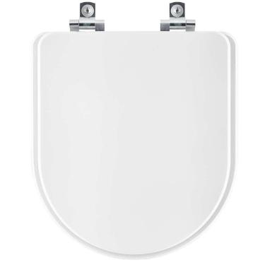 Imagem de Assento Sanitario Laqueado Soft Close Ona Branco para vaso Roca 6lpf