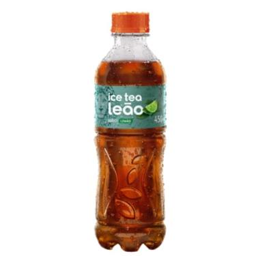 Imagem de Chá Preto Ice Tea Limão Leão Garrafa Pet 450ml 12Unidade