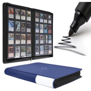 Imagem de Fichário de cartões D DACKIT modelo A azul marinho, cartões 1024 de 16