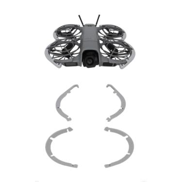 Imagem de YUULNMOP Protetor de hélice para DJI Neo 2 acessórios de drone, protetor anticolisão antiarranhões com proteção de lâmina, capa protetora de hélice para Neo 2 (cinza)