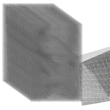 Imagem de 20un Protetores Malha para Orifícios Vasos Flores, 30x20cm Tela Drenagem Quadrada Bonsai Tapete Grade para Drenagem do Fundo do Vaso Plantas Jardim Evitando Vazamento Solo (Preto)