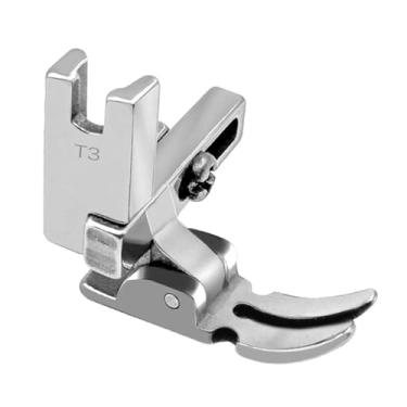 Imagem de Sclmgo Substituição Do Calcador Da Máquina de Costura, Calcador Multifuncional com Trilho Guia para Costuras de Borda, Inserção de Zíper DIY