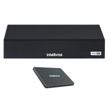 Imagem de DVR Gravador de Vídeo 08 Canais Multi HD + HD SSD 512GB MHDX 1108 C In
