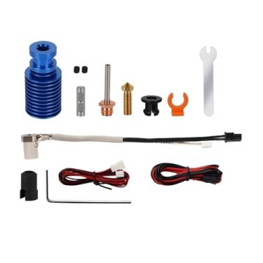 Imagem de V6 24V 50W/60W, cabeça de impressão de impressora 3D com núcleo de aquecimento cerâmico compatível com Voron 2.4/Prusa Ender 3/CR10/MK3S(Volcano 24V 60W)