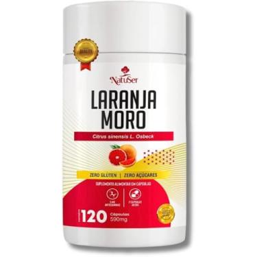 Imagem de Laranja Moro Premium 120 Cápsulas 590mg [LONGA DURAÇÃO]