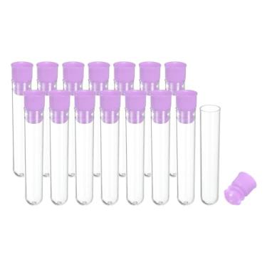 Imagem de Generic Suporte de armazenamento de agulha de costura de plástico de 1,5 x 6 cm, 15 peças de pino de agulha de bordado portátil para tubos de armazenamento de palitos de dente para tricô artesanal