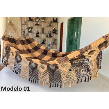 Imagem de Rede De Descanso Dormir 5 Metros Toda Reforçada Até 350kg Bucho De Boi (03,Único)