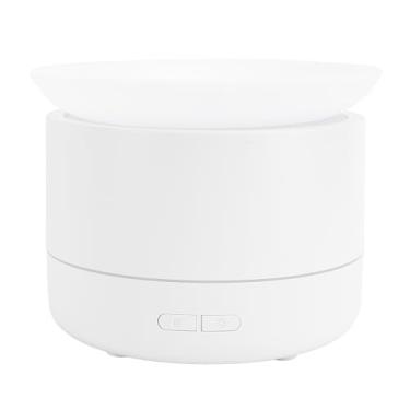 Imagem de aqxreight Difusor de óleo Essencial para Casa Umidificador Difusor de Aromaterapia de 200ml Com Luzes Noturnas de 7 Cores Trabalho Silencioso Desligamento Automático Plugue USB Em Efeitos (Branco)