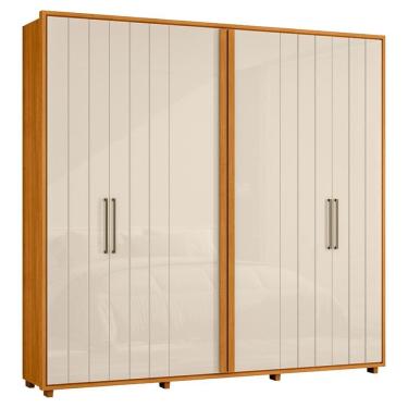 Imagem de Guarda Roupa Casal Miro 6 Portas 250 cm Madetec