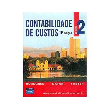 Imagem de Livro - Contabilidade de Custos - Volume 2