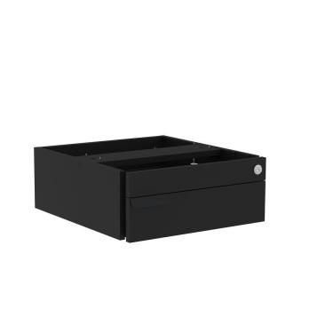 Imagem de Gaveteiro Aéreo 1 Gaveta Pe40 Preto