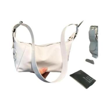 Imagem de Bolsa De Ombro Feminina Estilo Drag Cool Em Couro Com Zíper - rilibega