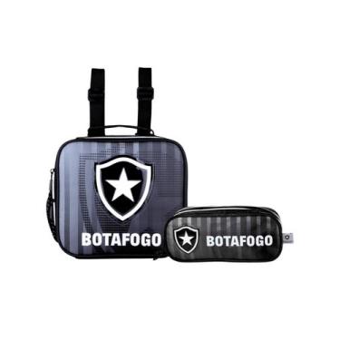 Imagem de Kit Escolar Botafogo Futebol Lancheira Térmica + Estojo - Xeryus