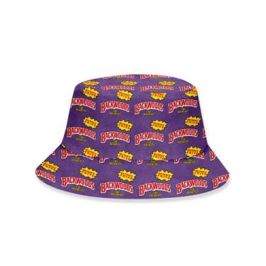 Imagem de Bucket Hat Backwoods Anime Unissex Casual Beach Fisherman's S - Yiweis