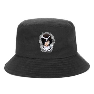 Imagem de Bucket Hat Bungos Strays Dogs Anime Unissex Beach Fish 56-58 cm - Yiwe