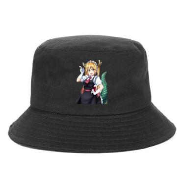 Imagem de Bucket Hat Miss Kobayashi's Dragon Maid Anime Unissex - Yiweisai