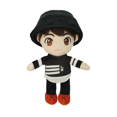 Imagem de Boneca de brinquedo de pelúcia Jungkooks 28cm Anime para crianças - yi
