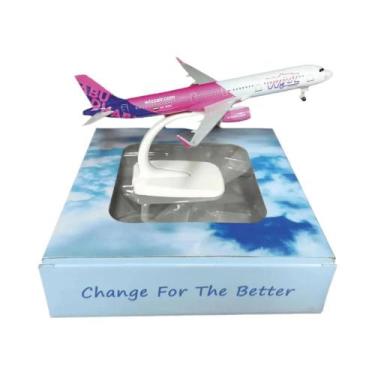 Imagem de Modelo De Aeronave Wizz Air A321 Em Metal Liga, Escala 1:400, Miniatur