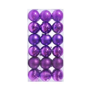 Imagem de Enfeites De Natal De 3/4cm, Pingentes Para Decoração De Natal, Present