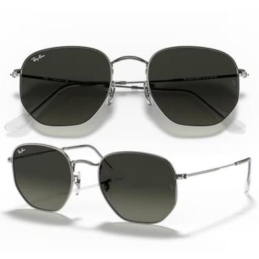 Imagem de Óculos de Sol Ray Ban Hexagonal Flat Lenses RB3548NL Tamanho 54