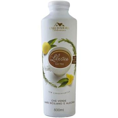 Imagem de Chá Verde com Limão Siciliano e Alecrim Libertea Casa Madeira 500ml