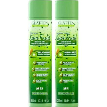 Imagem de Glatten Kiwi Fruit - Kit Hidratação Remineralizante Duo (2 Produtos)