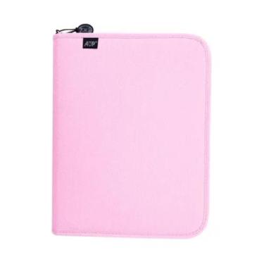 Imagem de Fichário Universitário 4 Argolas Sweet Com Estojo - Acp, Rosa