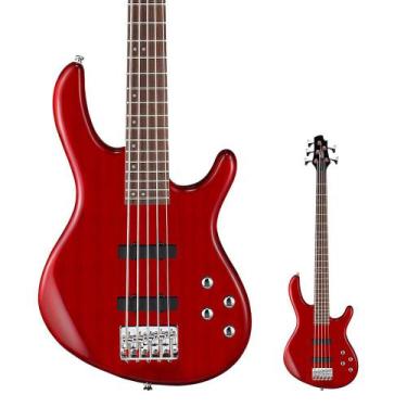 Imagem de Baixo 5 Cordas Ativo Cort Action Bass V Plus Trans Red