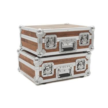 Imagem de Hard Case Para Par De Toca Disco Technics Mk2 Vintage