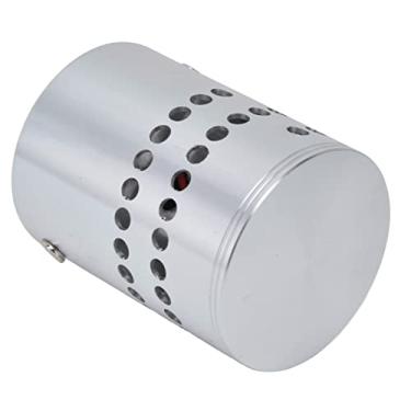 Imagem de Lâmpada de Teto LED Em Espiral de Alumínio Com Orifício Em Espiral Lâmpada de Parede LED Com Orifício Em Espiral de Alumínio Resistência Ao Calor 3 W Lâmpada Espiral Regulável 90-100LM AC85-265V (Luz branca quente)