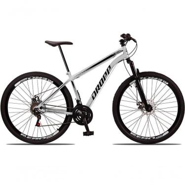Imagem de Bicicleta 29 Dropp Sport Aço 21M Branco+preto