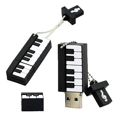 Imagem de 4 GB Black Piano Modelo USB Flash Drive Pen Pen Drive Memory Stick Flash Disk USB Drive Flash Card U Disk Pen Drive USB Stick