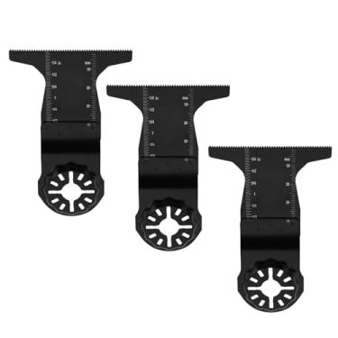 Imagem de Be In Your Mind Kit de 3 lâminas de serra oscilantes Starlock 65 mm x 40 mm compatível com Fein compatível com Milwaukee compatível com Makita