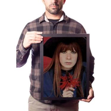 Imagem de Quadro Rita Lee Rainha Rock Brasil Foto Poster Na Moldura - Fanarte