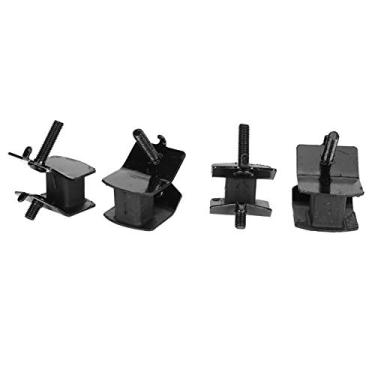 Imagem de Almofadas para Gerador de Motor a Gasolina, Suporte Antivibração para Pés, 4 Unidades, Conjunto de Pés de Amortecimento de Ferro