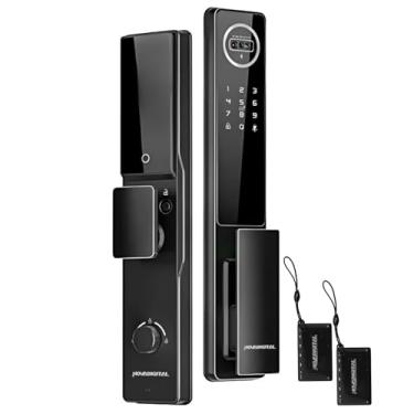 Imagem de Fechadura Inteligente Wifi Com Desbloqueio Facil Biometria E Senha