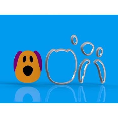 Imagem de Cortador Pocoyo -Loula Modular Tamanho 5 Cm