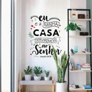 Imagem de Adesivo De Parede Josué 24:15 - Lojinha Da Luc Adesivos