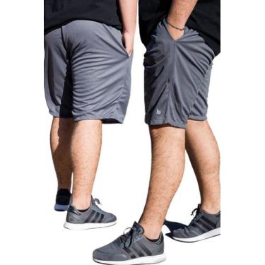 Imagem de Kit 2 Bermuda Plus Size Dry Masculina Treino Academia - BEN20 PREMIUM,