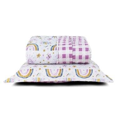 Imagem de Cobre Leito Infantil Solteiro Nuny Micropercal 200 Fios 2 Pe - Dona Ze