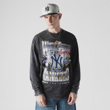 Imagem de CAMISETA NEW ERA BASICA NEW YORK YANKEES MLB PRETO-Masculino