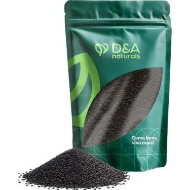 Imagem de Gergelim Preto 1kg - D&A Naturals