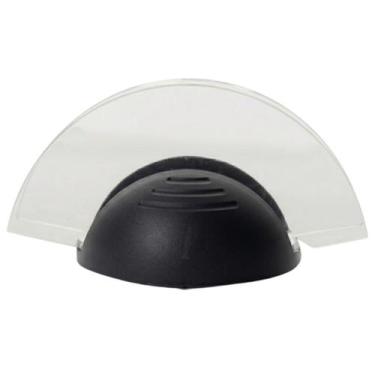 Imagem de Porta Guardanapos Preto Giotto Plástico Cozinha Mesa Organizador